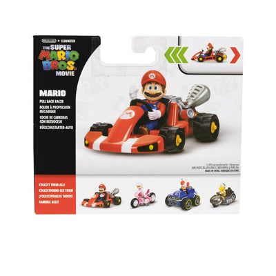 Nintendo Super Mario Pelicula Figura 2,5" C/Kart Mario_002