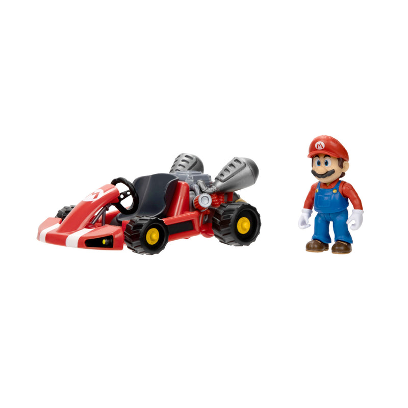 Nintendo Super Mario Pelicula Figura 2,5" C/Kart Mario_003