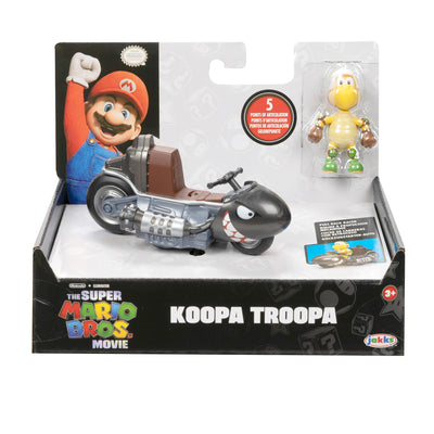 Nintendo Super Mario Pelicula Figura 2,5" C/Kart Koopa Troopa_001