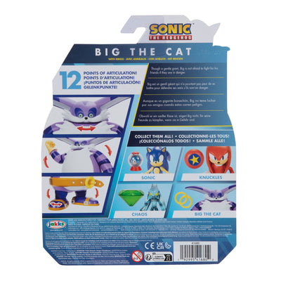 Sonic Figura Art. 4" C/Acc. W11  Big The Cat_003