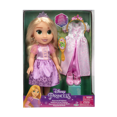 Disney Princesa + Frozen Muñeca Value C/ Vestido Y Acces.-Rapunzel_001