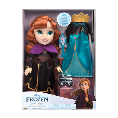 Disney Princesa + Frozen Muñeca Value C/ Vestido Y Acces.-Ana Fashion_001