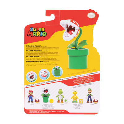 Nintendo Super Mario Figuras 4" W29 X 1 - Planta Piraña_003
