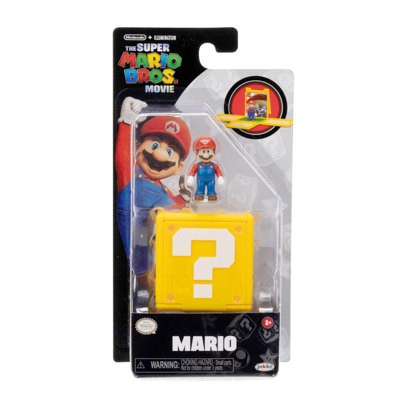 Nintendo Super Mario Pelicula Mini Figuras X 1 - Mario_001