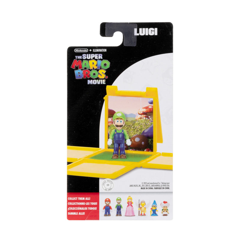 Nintendo Super Mario Pelicula Mini Figuras X 1 - Luigi_003