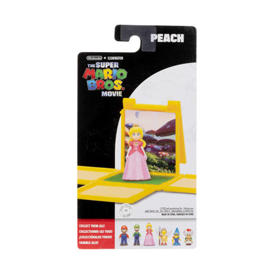 Nintendo Super Mario Pelicula Mini Figuras X 1 - Peach_003