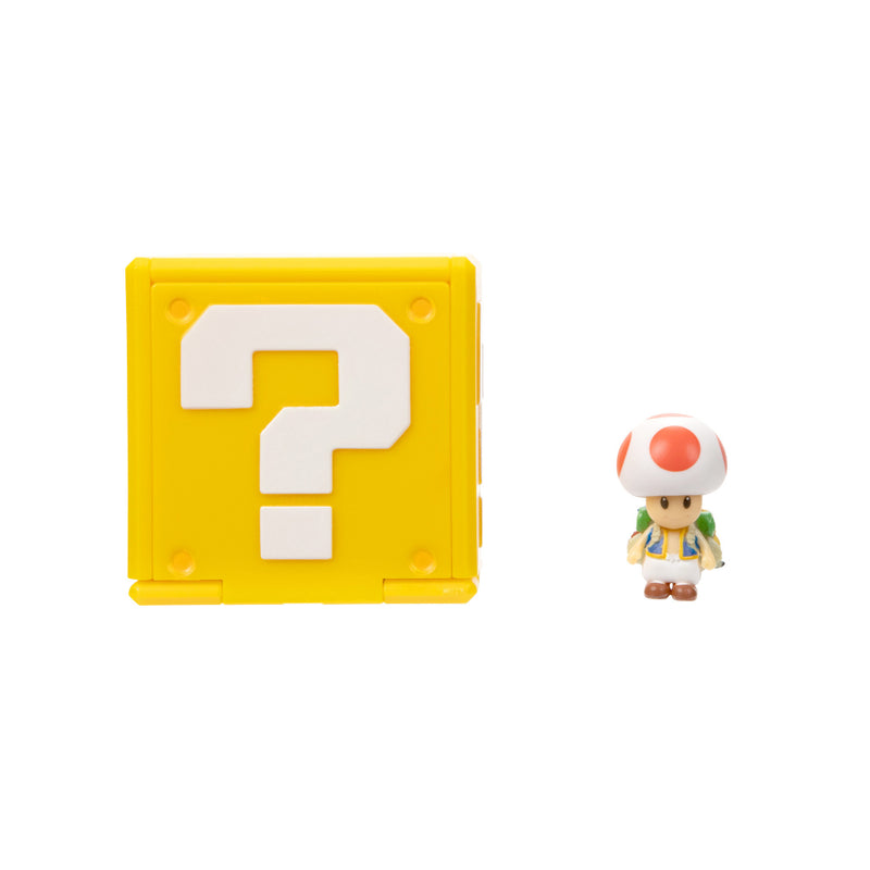 Nintendo Super Mario Pelicula Mini Figuras X 1 - Toad_002