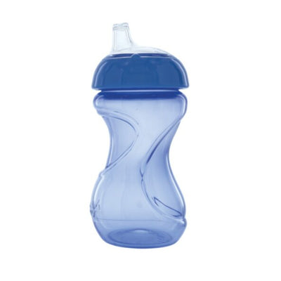 Nuby: Vaso De Iniciación Con Válvula De Silicona 6 Oz Azul_002