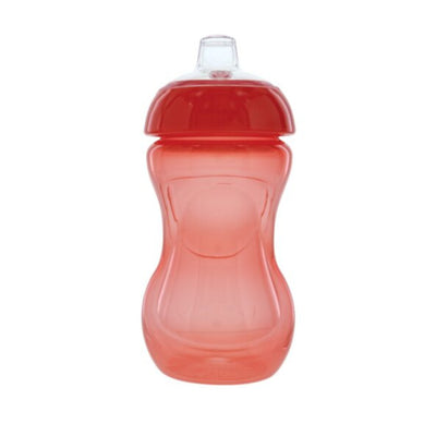 Nuby: Vaso De Iniciación Con Válvula De Silicona 6 Oz Rojo_001