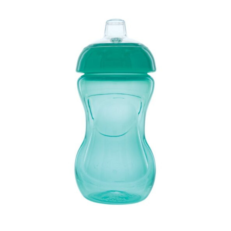 Nuby: Vaso De Iniciación Con Válvula De Silicona 6 Oz Verde_001