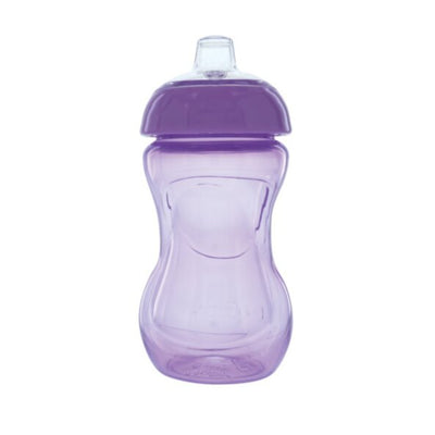 Nuby: Vaso De Iniciación Con Válvula De Silicona 6 Oz Morado_001