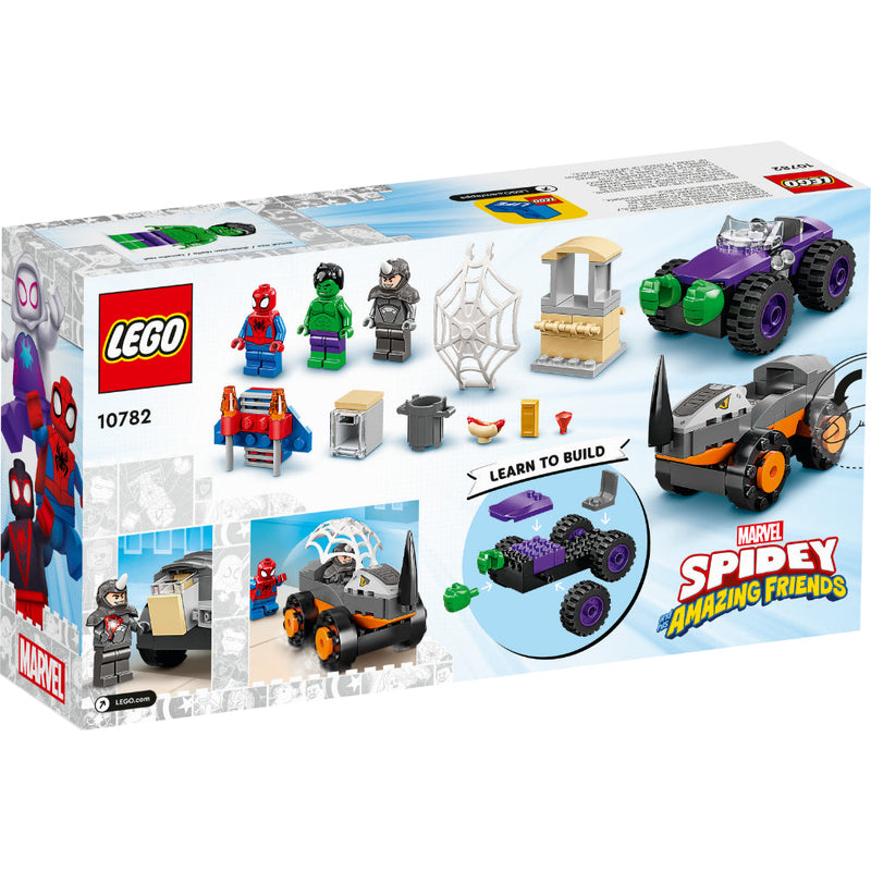 LEGO® Marvel Spidey Y Su Superequipo Camiones De Combate De Hulk Y Rino_003