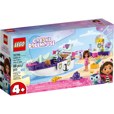 Lego® Gabby'S Dollhouse Barco Y Spa De Gabby Y Siregata