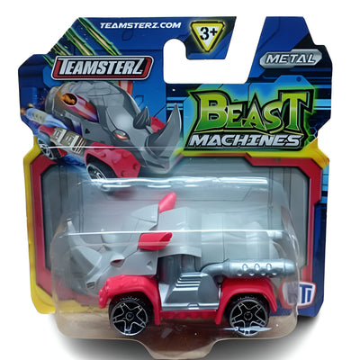 Toysmart: Tz B/M Die Cast Vehículo X 1 Rinoceronte Gris_001