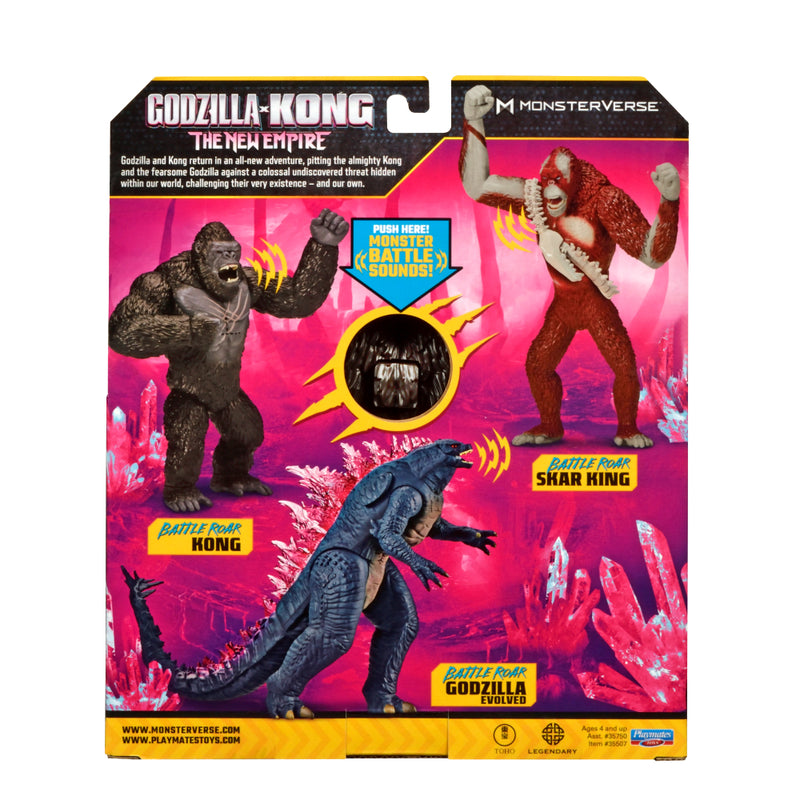 Godzilla X Kong El Nuevo Imperio Fig. Evolución De Lujo 7" Kong - Toysmart_003