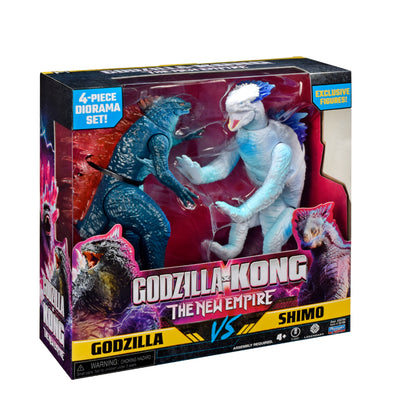 Godzilla X Kong El Nuevo Imperio Vs. 2 Pack Fig.6" X 2 Shimo Vs Godzilla - Toysmart_001