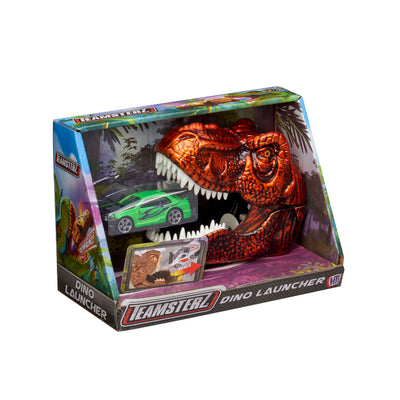 Tz T/C Dino Lanzador Rojo C/1 Vehículo - Toysmart_001
