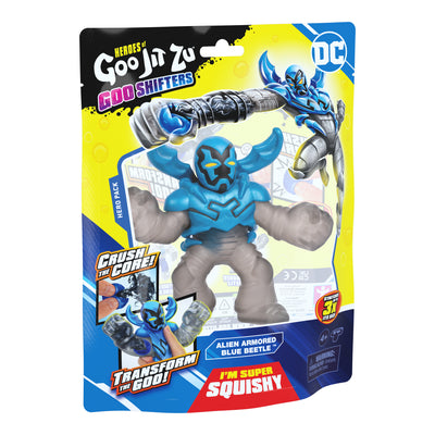 Goo Jit Zu Dc Goo Shifters Héroes X 1 Nw Blue Beetle - Toysmart_001
