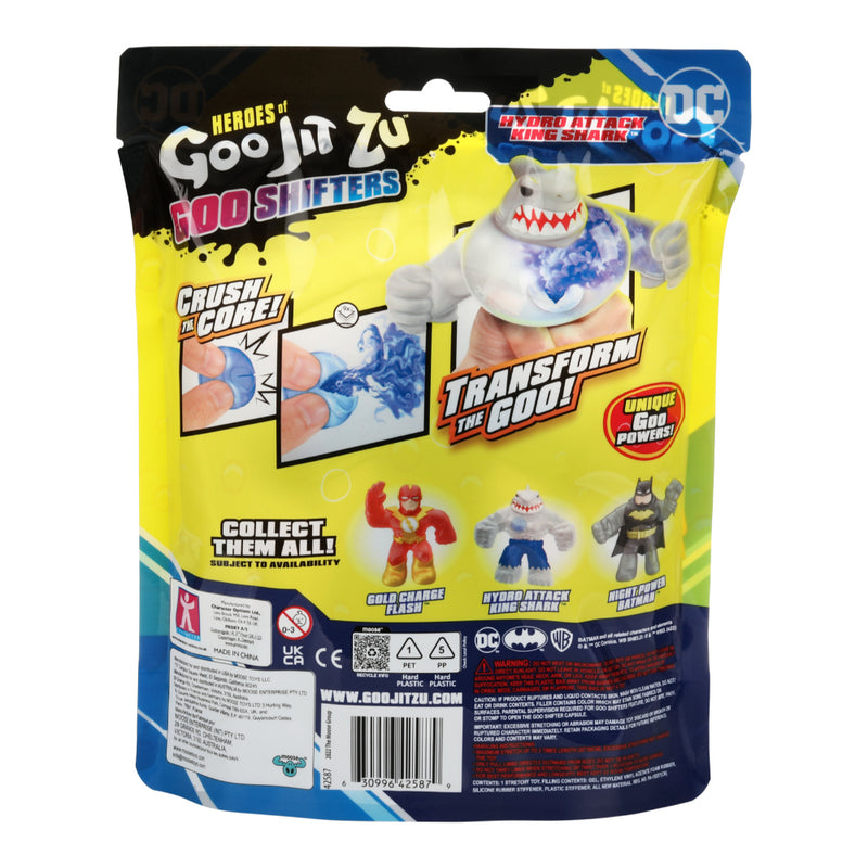 Goo Jit Zu Dc Goo Shifters Héroes X 1 Nw Rey Tiburon - Toysmart_003