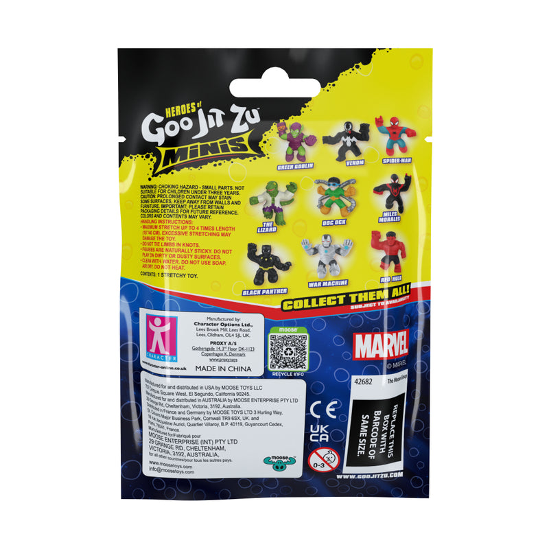 Goo Jit Zu Marvel Mini Héroes 2,5" X 1 Nw Duende Verde - Toysmart_003