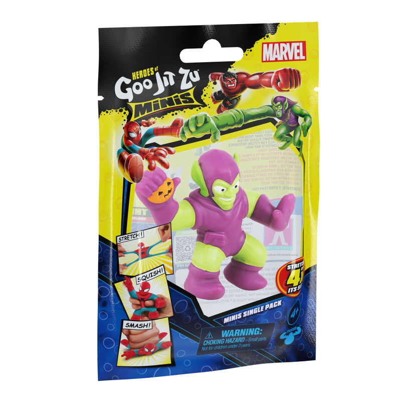 Goo Jit Zu Marvel Mini Héroes 2,5" X 1 Nw Duende Verde - Toysmart_001