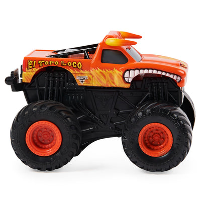 Monster Jam Camión C/Sonidos X 1 Escala 1:43 Rev N' Spin Toro Loco - Toysmart_002