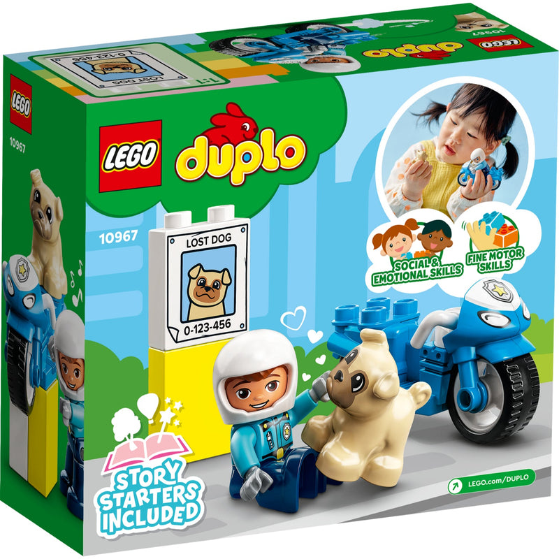 LEGO® DUPLO® Rescate: Moto de Policía (10967)