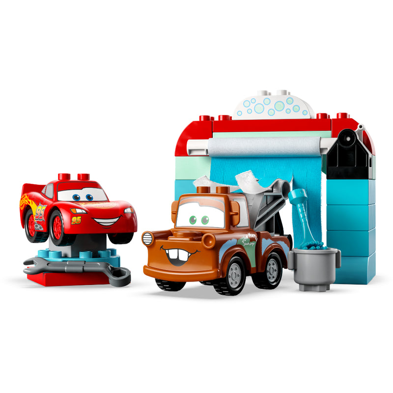 LEGO® DUPLO® ? Disney and Pixar’s Cars: Diversión en el Autolavado con Rayo McQueen y Mate