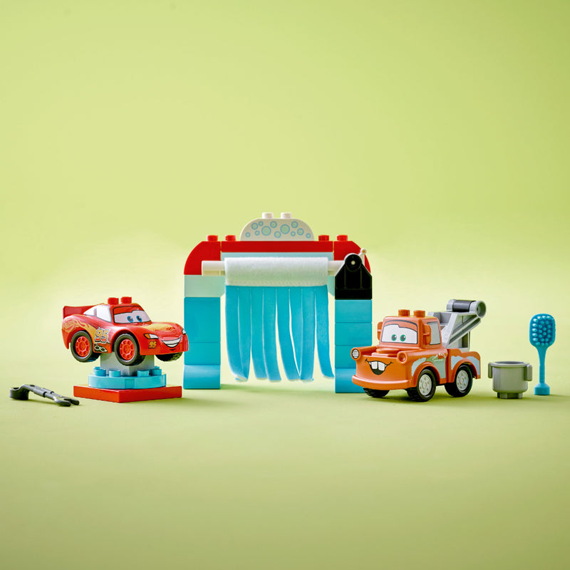 LEGO® DUPLO® ? Disney and Pixar’s Cars: Diversión en el Autolavado con Rayo McQueen y Mate