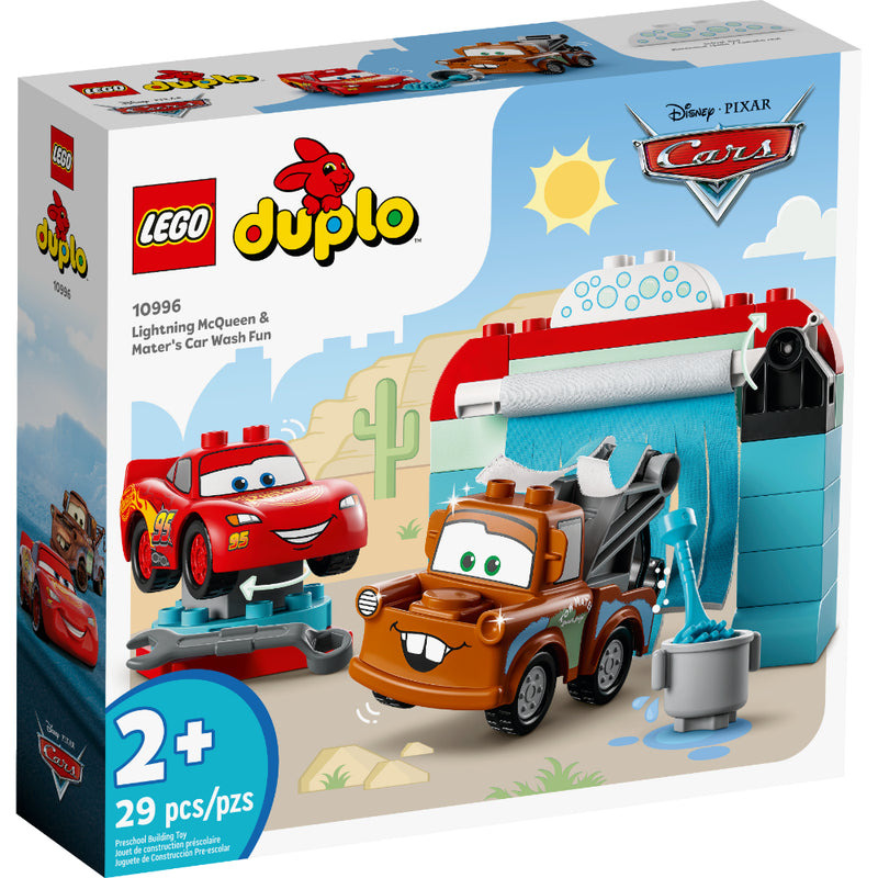 LEGO® DUPLO® ǀ Disney and Pixar’s Cars: Diversión en el Autolavado con Rayo McQueen y Mate(10996)