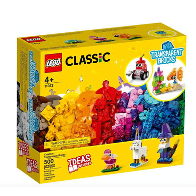 Lego® Classic: Ladrillos Creativos Transparentes