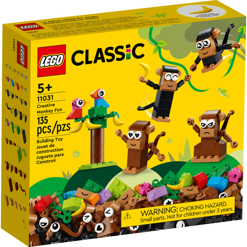 LEGO® Classic: Diversión Creativa: Simios(11031)