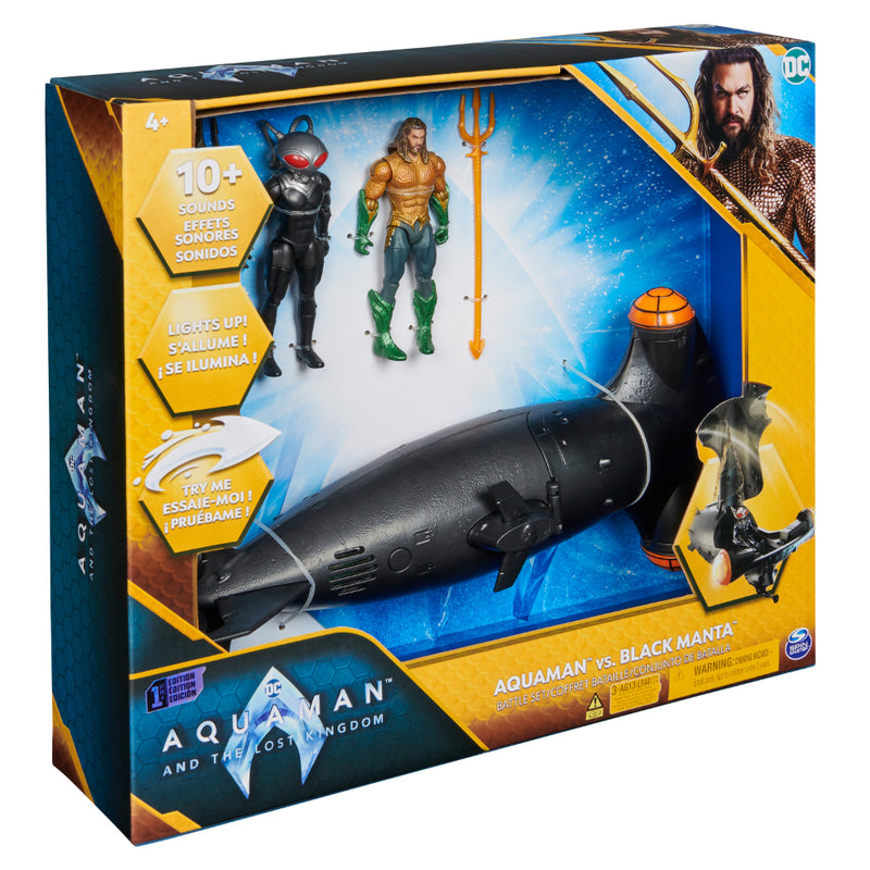 Dc-Aquaman Vs Manta Negra - Toysmart – Toysmart Colombia