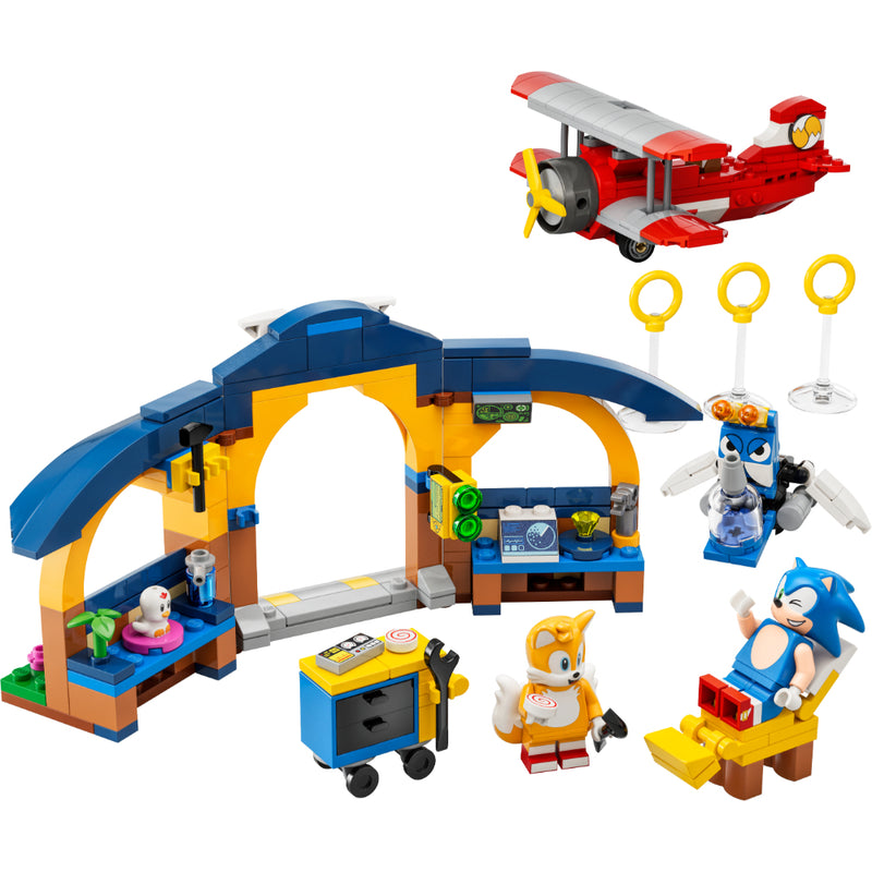 Lego® Sonic: Taller Y Avión Tornado De Tails_002