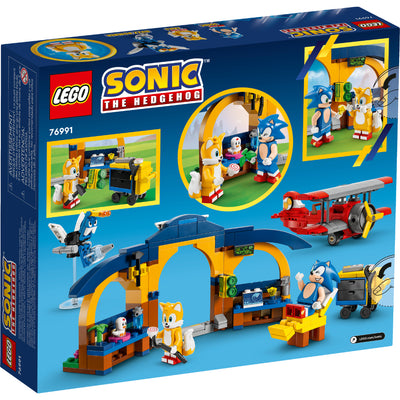 Lego® Sonic: Taller Y Avión Tornado De Tails_003