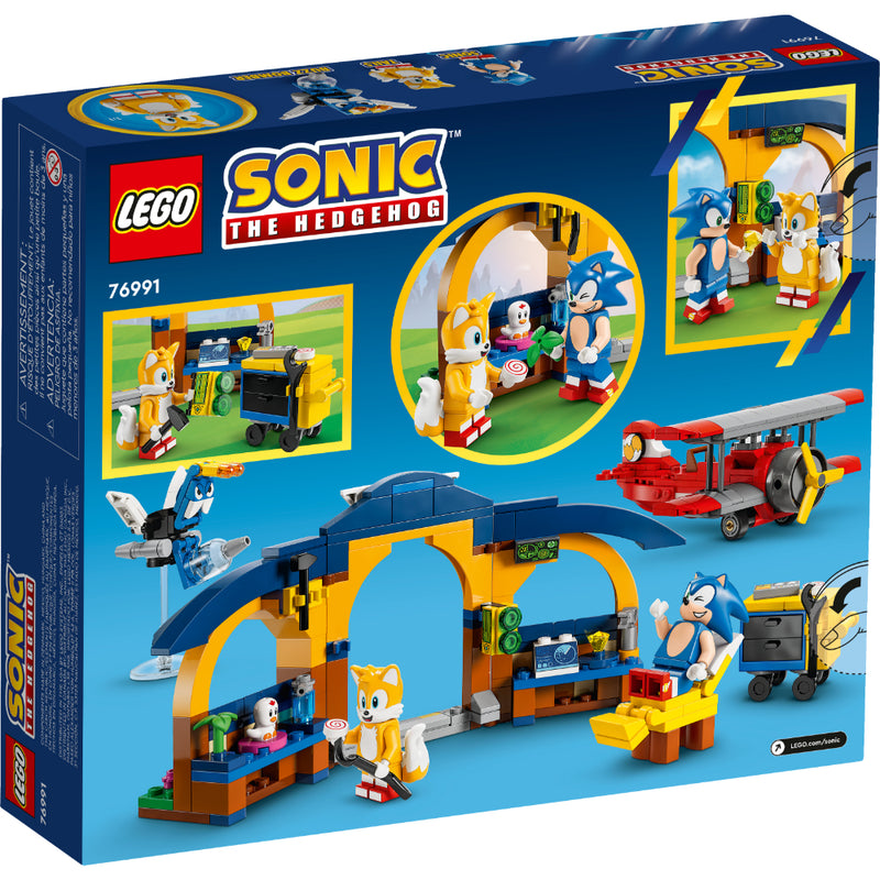 Lego® Sonic: Taller Y Avión Tornado De Tails_003