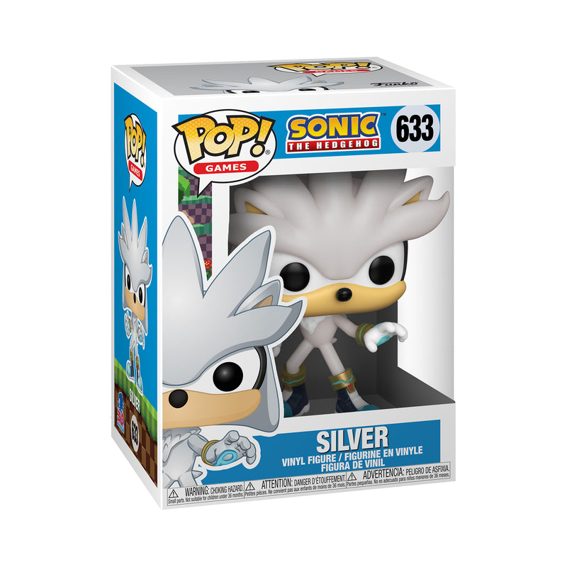 Funko Pop Games: Sonic 30Th - Silver Hedgehog_002