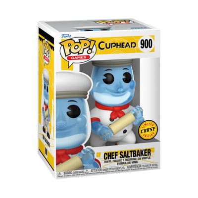 Funko Pop! Games- Cuphead S3 - Chef Saltbaker C/Ch Fig. Vinil-Rodillo