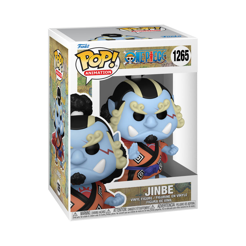 Funko Pop! Animation: One Piece - Jinbe C/Chase Fig. Vinil-Azul