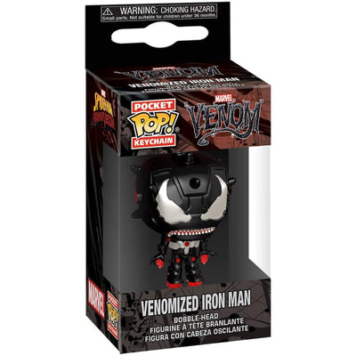 Funko Pop Llavero Keychain: Marvel Venom - Ironman_002