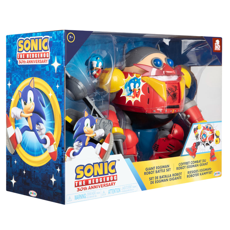 Sonic Set De Batalla Robot De Eggman Gigante_012