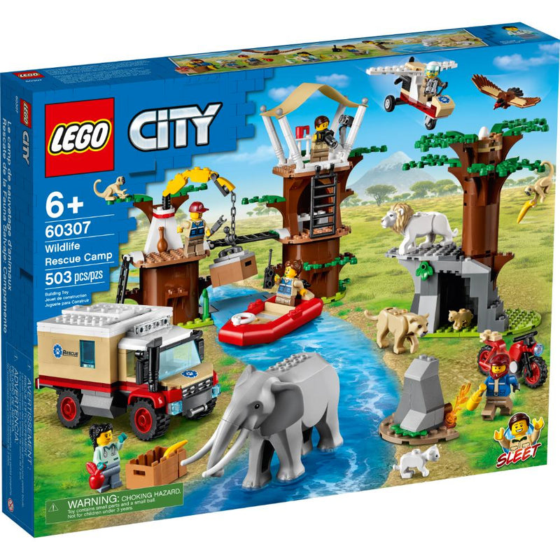 LEGO® City: Rescate De La Fauna Salvaje: Campamento (60307)_001