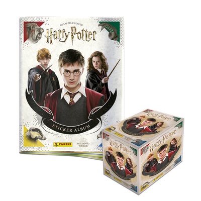 Caja X 50 Sobres Harry Potter™ + Álbum Tapa Blanda De Obsequio