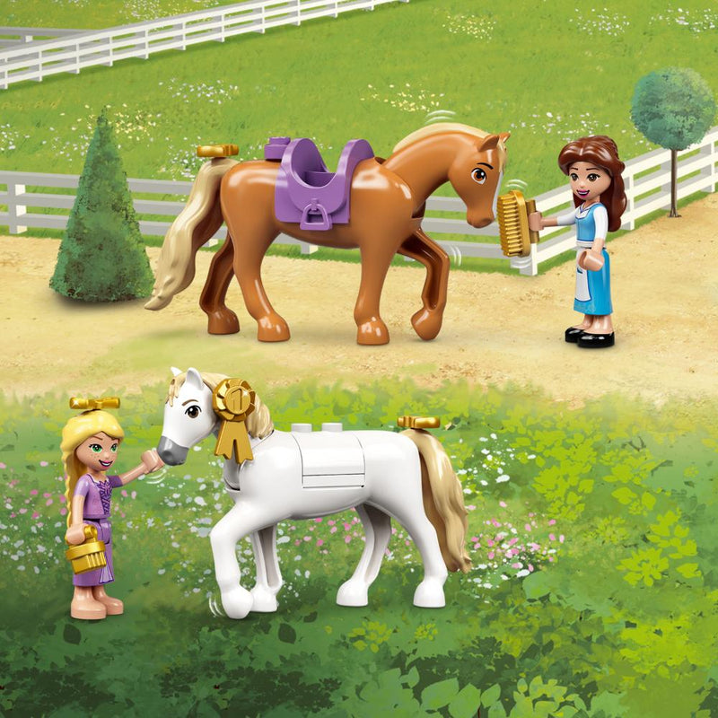 LEGO® Disney Establos Reales de Bella y Rapunzel (43195)_005