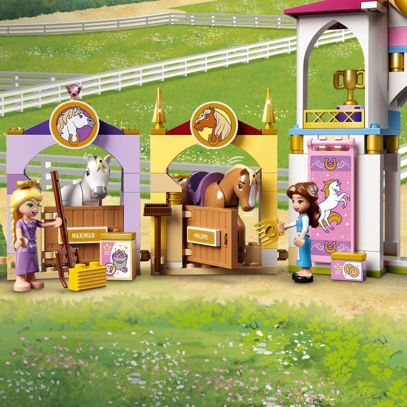 LEGO® Disney Establos Reales de Bella y Rapunzel (43195)_006