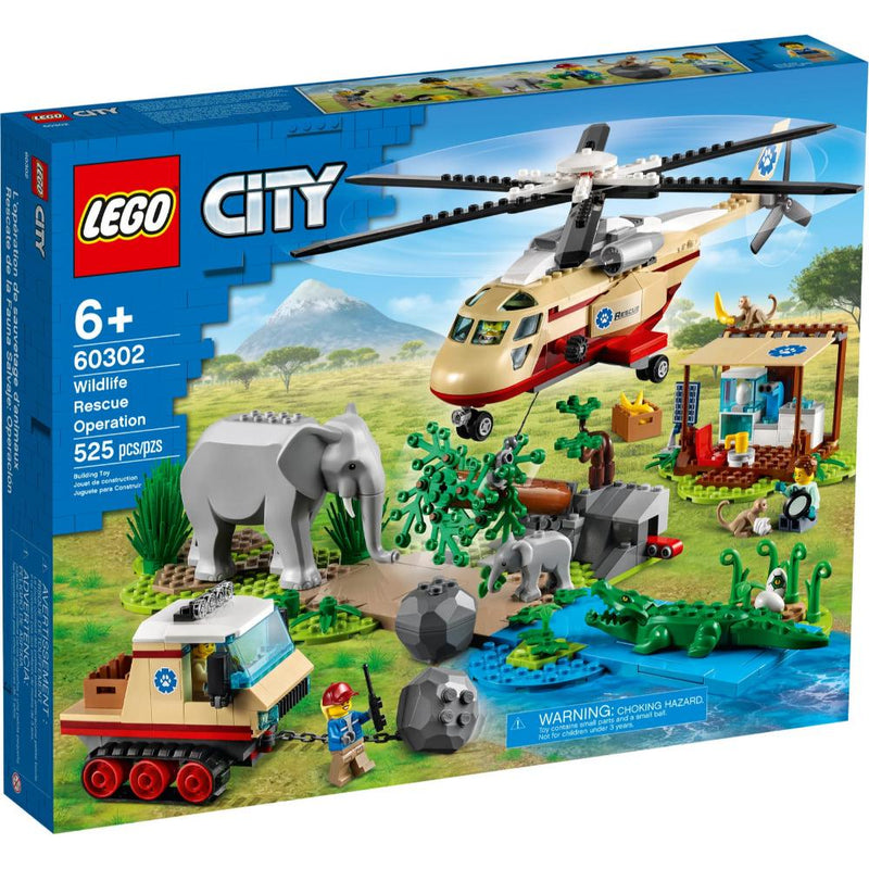LEGO® City: Rescate de la Fauna Salvaje: Operación (60302)_001