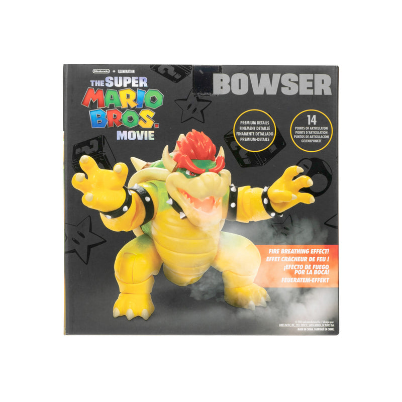 Nintendo Super Mario Pelicula Bowser 7" Con Mecanismo