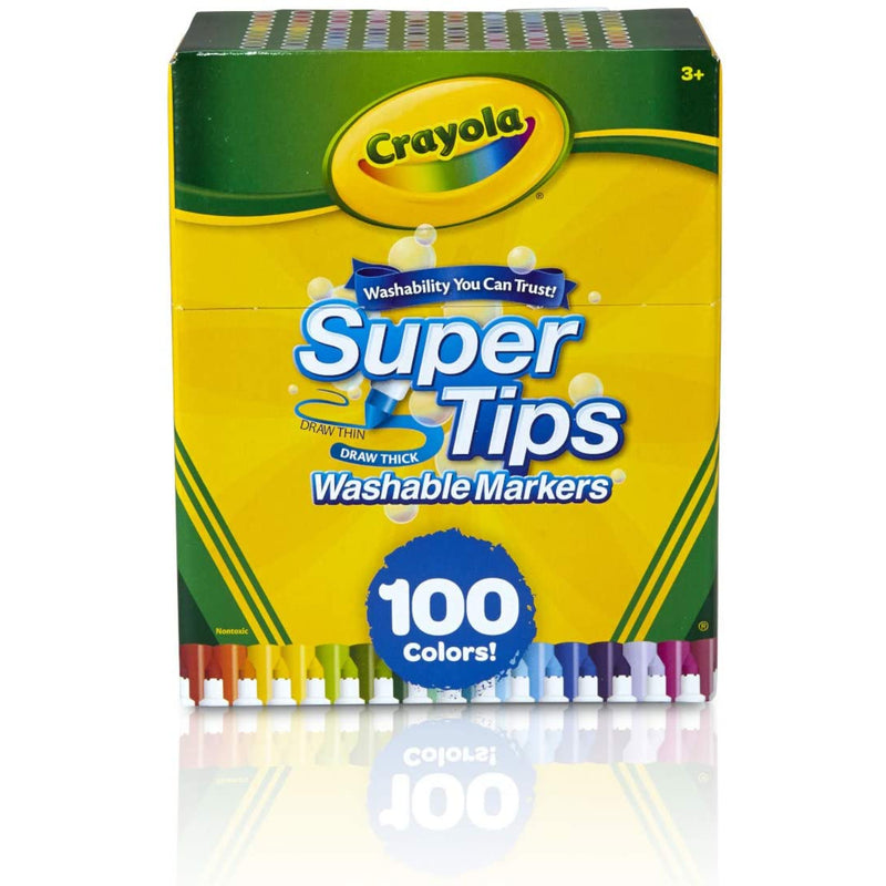 Marcadores Lavables Supertips X100 Crayola_002
