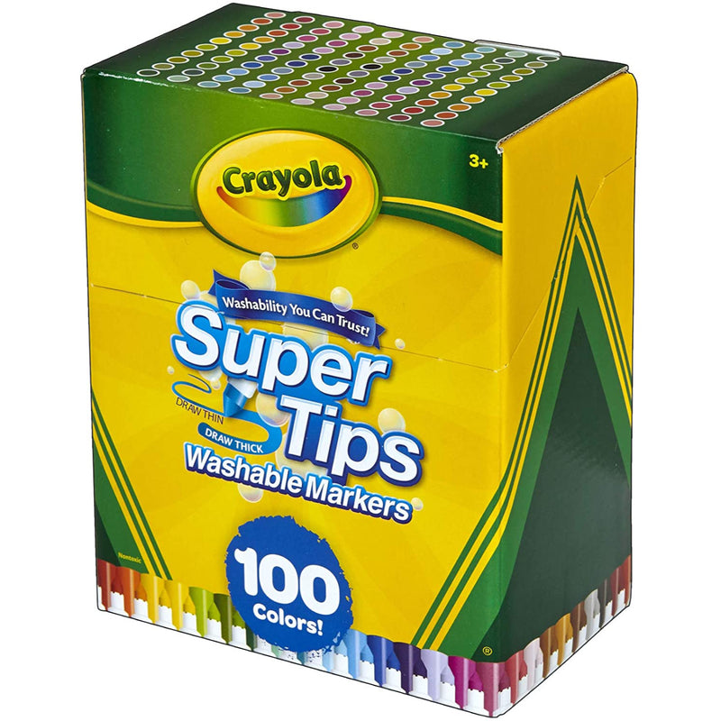 Marcadores Lavables Supertips X100 Crayola_001