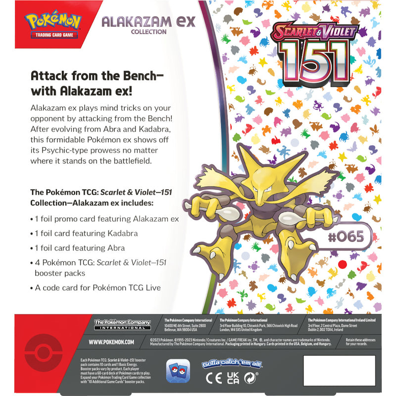 Pokemon Tcg Sv-151-Alakazam Ex Eng